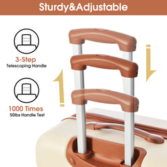 Mom & Baby Hospital Bag Suitcase – Organized & Travel-Friendly, Hard-shell Suitcase Set