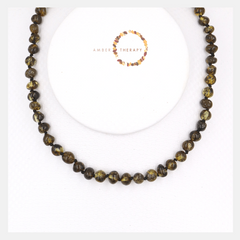 Child Earth Amber Necklace-0