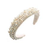 Elegant Pearl Sponge Headband – Postpartum & Hospital Bag Essential for Moms