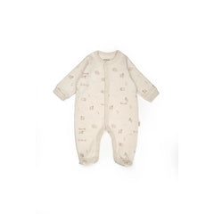 Organic Unisex 10-Piece Newborn Hospital Take-Home Set – Lamb Design (0–3 Months)-GOTS Certified