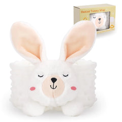 vocheer Gas Relief for Infants Baby Wearing Wrap Belly Band Baby Swaddling Belt for Colic Calm Reflux Relief for Upset Stomach for Newborns and ToddlersRabbit