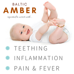 Amber, Amethyst & Rose Quartz Child Bracelet-3