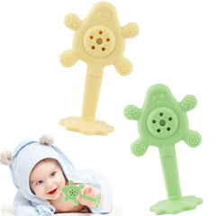 Baby Rattles 2-Pack – Teether & Sensory Development Toys for Infants