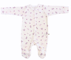 Organic 10-Piece Newborn Hospital Take-Home Set – BABY GIRL, BUTTERFLY Design (0–3 Months)-GOTS Certified