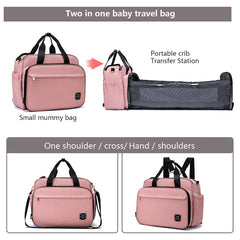 multifunctional-portable-folding-crib-mummy-bag