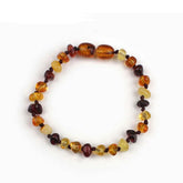 Baby Amber Teething Necklace & Bracelet – Irregular Natural Amber