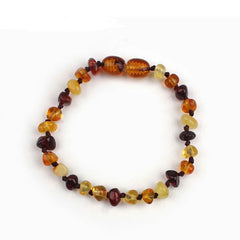 Baby Amber Teething Necklace & Bracelet – Irregular Natural Amber