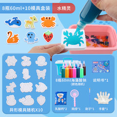 Magic Water Sprite DIY Craft Kit for Kids Ages 6+ | Water Genie Crystal Toy | Creative Science & Art Activity Set | Fun Educational Gift for Girls & Boys