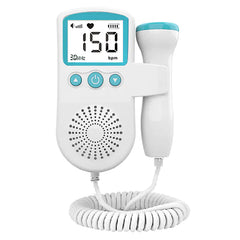 FDA-Approved Fetal Doppler Monitor for Pregnant Women – Portable Baby Heartbeat Detector