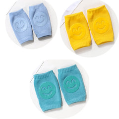 Summer Terry Baby Knee Pads | Non-Slip Crawling Protection