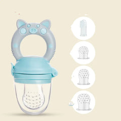 Silicone Teething Toys and Baby Food Pouches