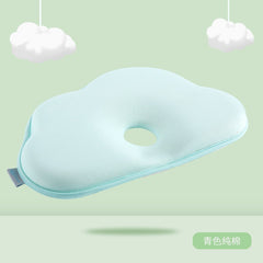 Baby Cloud-Shaped Pillow for Newborns, Washable Cotton