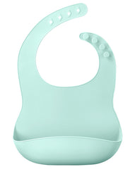 Waterproof Silicone Baby Bib – Food-Grade, Easy-Clean Mealtime Bib for Infants