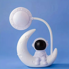 Moon Astronaut LED Night Light | Kids & Nursery Sleep Lamp