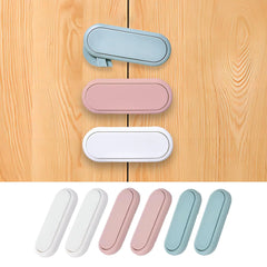 Baby Proof Cabinet & Fridge Locks (6 Pack) | Adhesive Child Safety Locks