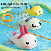 Baby Bath Clockwork Floating Water Toys – Cute Cartoon Bath Toys for Ability & Sensory Training