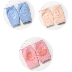 Summer Terry Baby Knee Pads | Non-Slip Crawling Protection