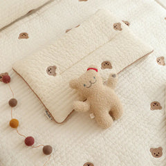 Embroidery Flat Head Shaping Pillow for Babies