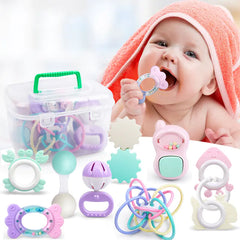 Infant Toy Rattle for 0-12 Months Baby (Teething)