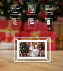 Transparent Digital Photo Frame & Video Player f