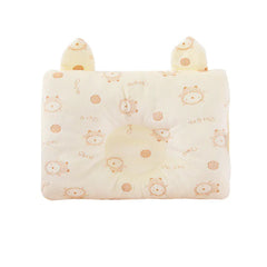 Adjustable Infant Pillow – Baby Head Shaping Pillow with Cartoon Design | Soft Velvet & Cotton, Flat Head Prevention for Newborns (1–3 Years)