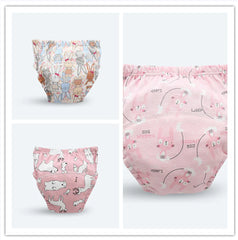4pcs Baby Reusable and washable  Training Pants waterproof
