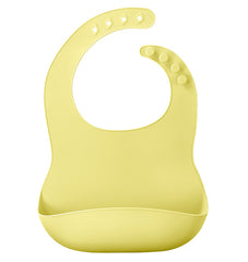 Waterproof Silicone Baby Bib – Food-Grade, Easy-Clean Mealtime Bib for Infants