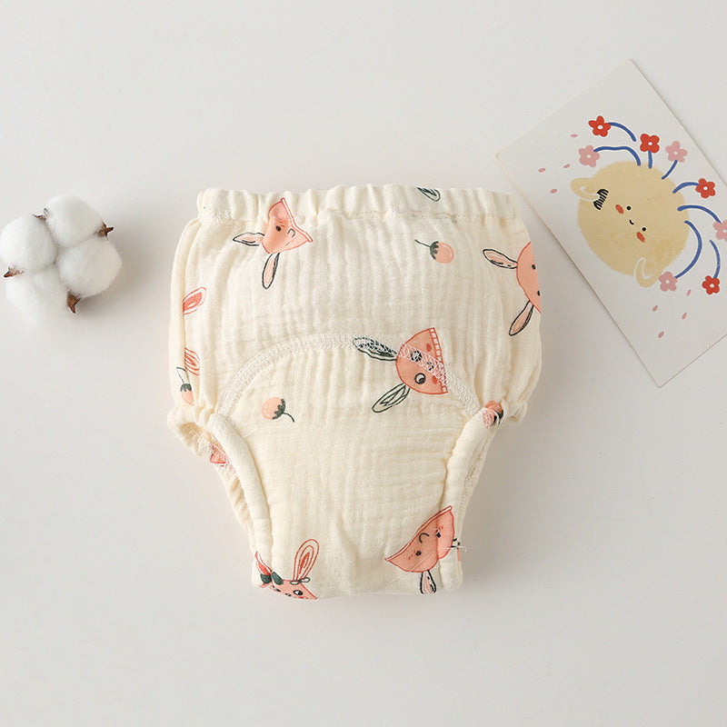 Cotton Baby's raining Pants Gauze Diaper Pants
