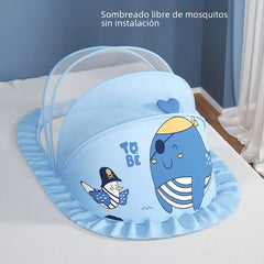 Baby Mosquito Net for Crib & Kids (Ages 2–3) – Foldable, Universal, Durable Mongolian Style
