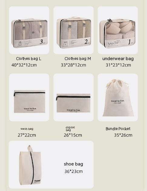 Hospital Packing Storage Bags for Moms – Organize Baby & Mom Essentials, Buggy Bag Seven-piece