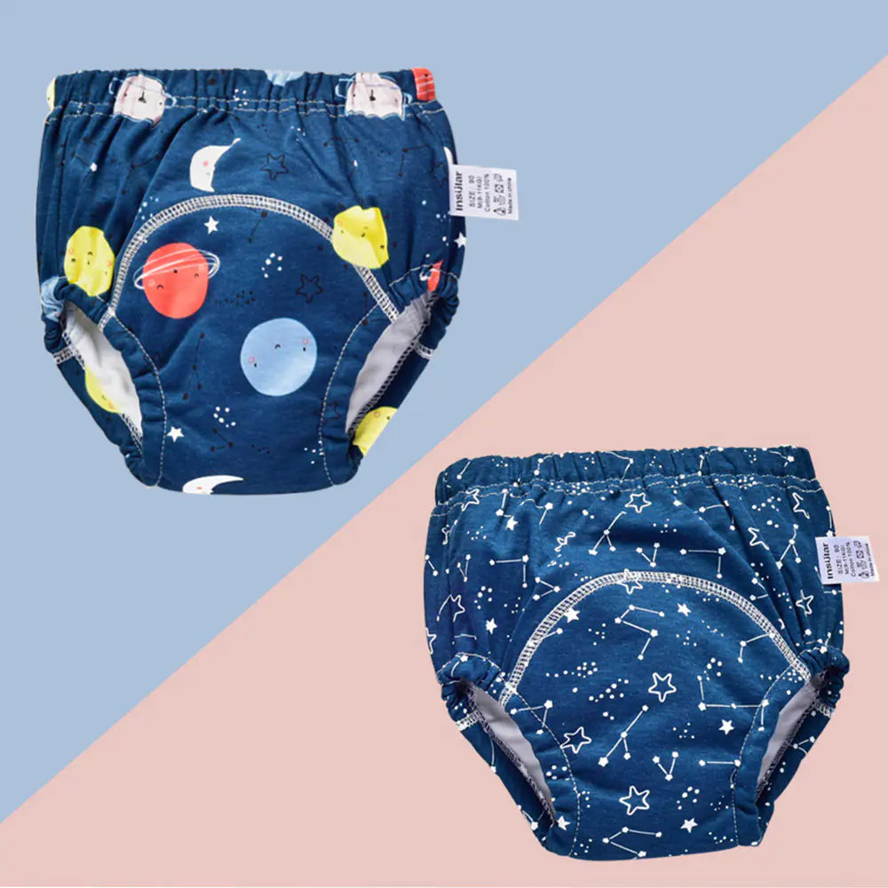 Cotton Baby Training Gauze Diaper Pants