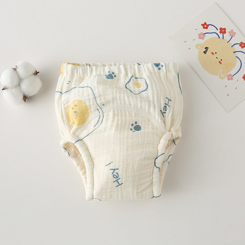 Cotton Baby's raining Pants Gauze Diaper Pants