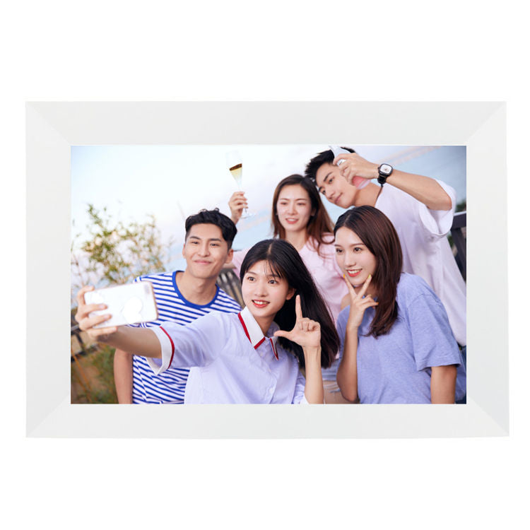10.1-Inch WiFi Digital Photo Frame | Touchscreen, Video & Music Playback