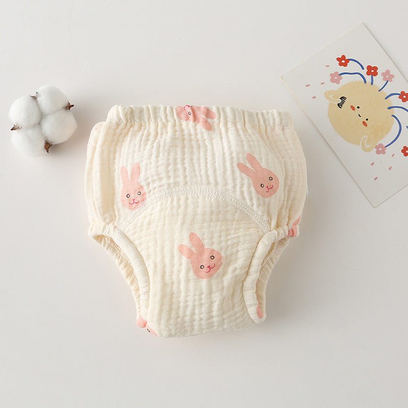 Cotton Baby's raining Pants Gauze Diaper Pants
