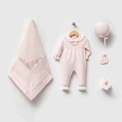 OEKO-TEX Certified, 100% Cotton, Embroidered Baby Girl