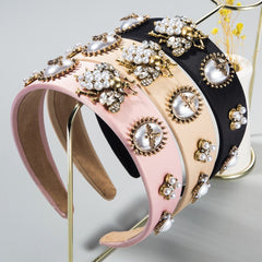 Elegant Floral & Pearl Headbands – Mom’s Hospital Bag & Postpartum Comfort Essential