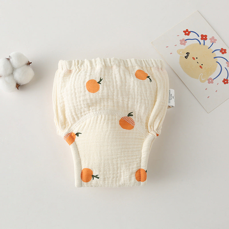 Cotton Baby's raining Pants Gauze Diaper Pants