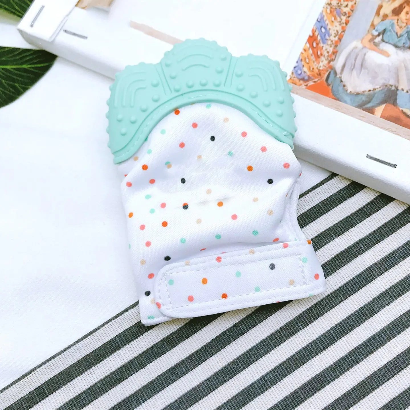 Baby Molar Gloves and Voice Teether Toys for Kids