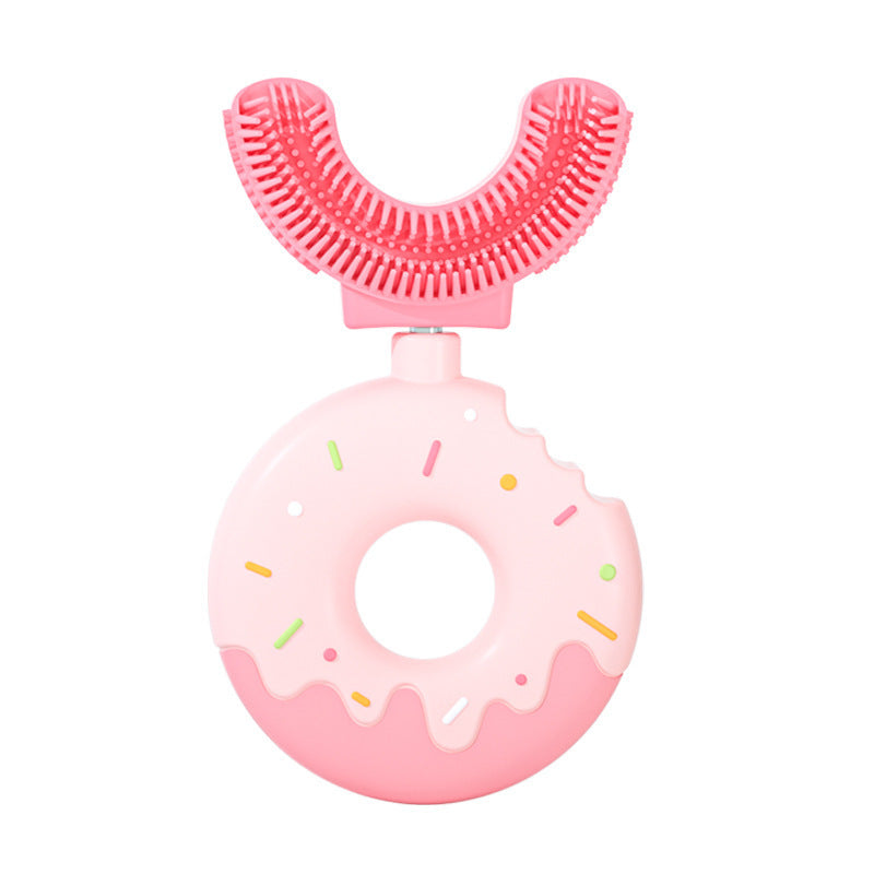U-Shaped Silicone Baby Toothbrush – Safe Dental Care for Infants”