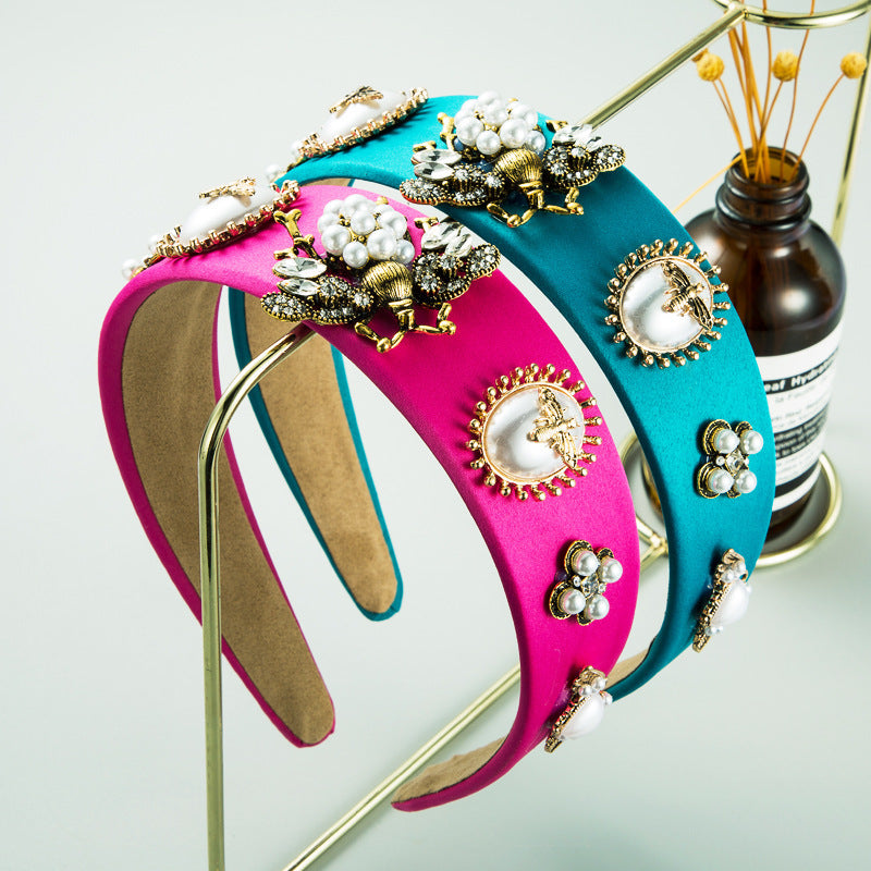 Elegant Floral & Pearl Headbands – Mom’s Hospital Bag & Postpartum Comfort Essential