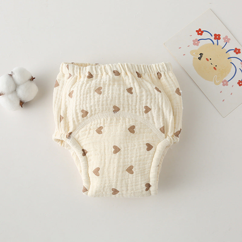 Cotton Baby's raining Pants Gauze Diaper Pants