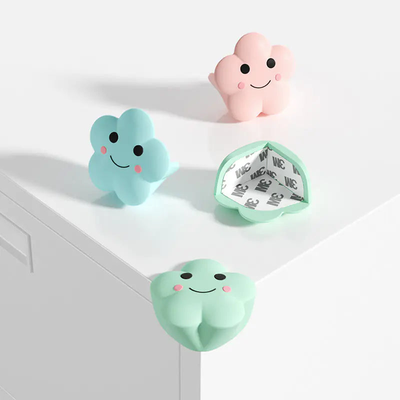 Cartoon Cloud Silicone Corner Protectors for Tables