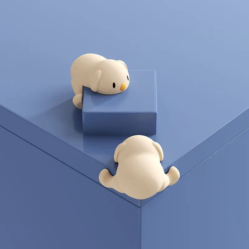 Puppy Cartoon Silicone Table Corner Protective Cover