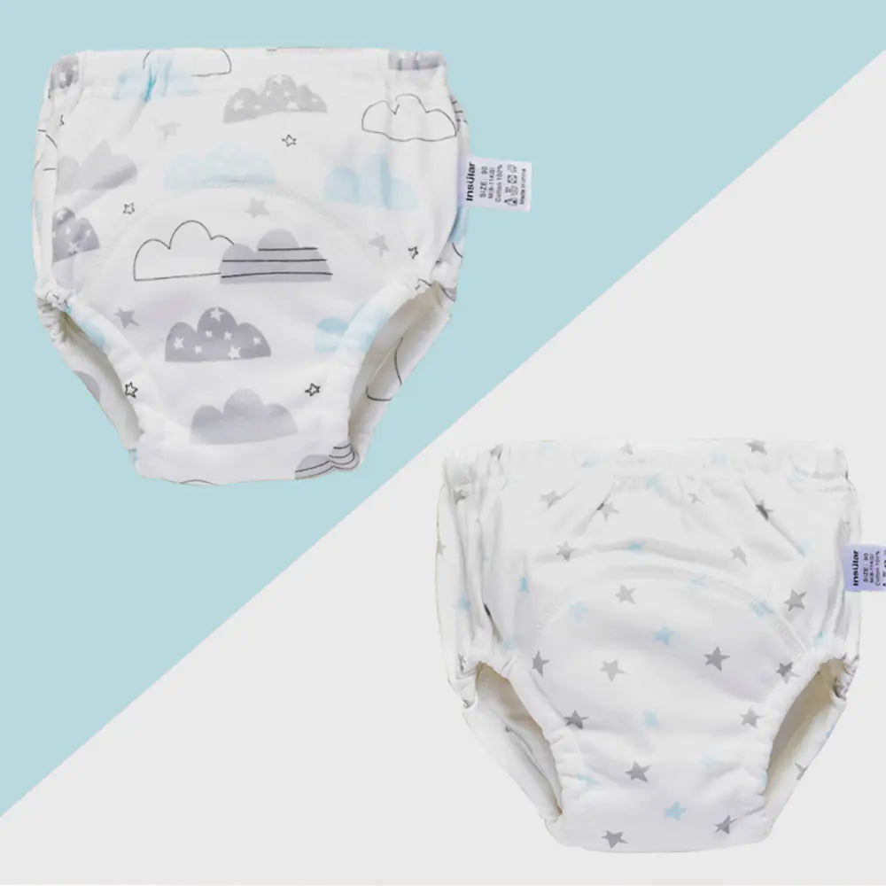 Cotton Baby Training Gauze Diaper Pants
