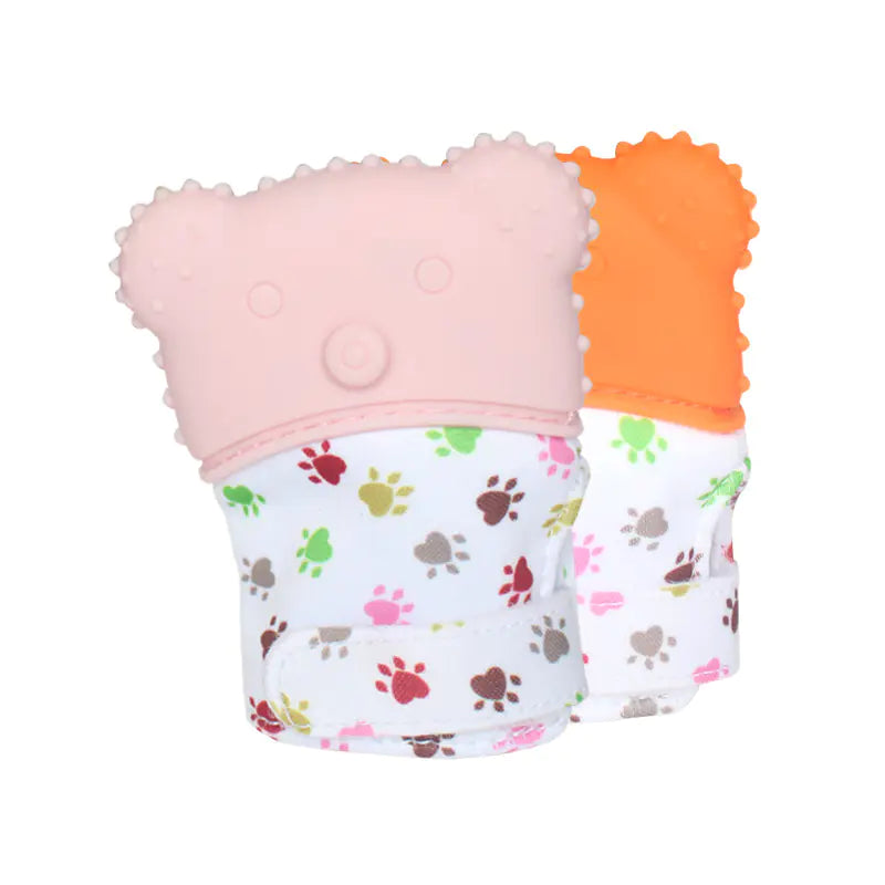 Silicone Baby Teething Glove with Massage Function