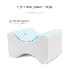 Memory Foam Wedge Knee Pillow – Ergonomic Leg Support for Side Sleepers