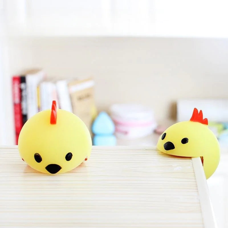 Animal-Shaped Silicone Baby Corner Protectors (Thick)