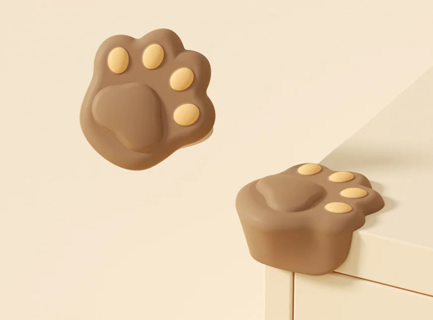 Cat's Paw Soft Silicone Corner Protector for Children