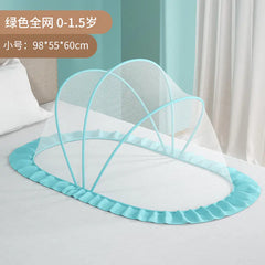 Baby Mosquito Net for Crib & Kids (Ages 2–3) – Foldable, Universal, Durable Mongolian Style
