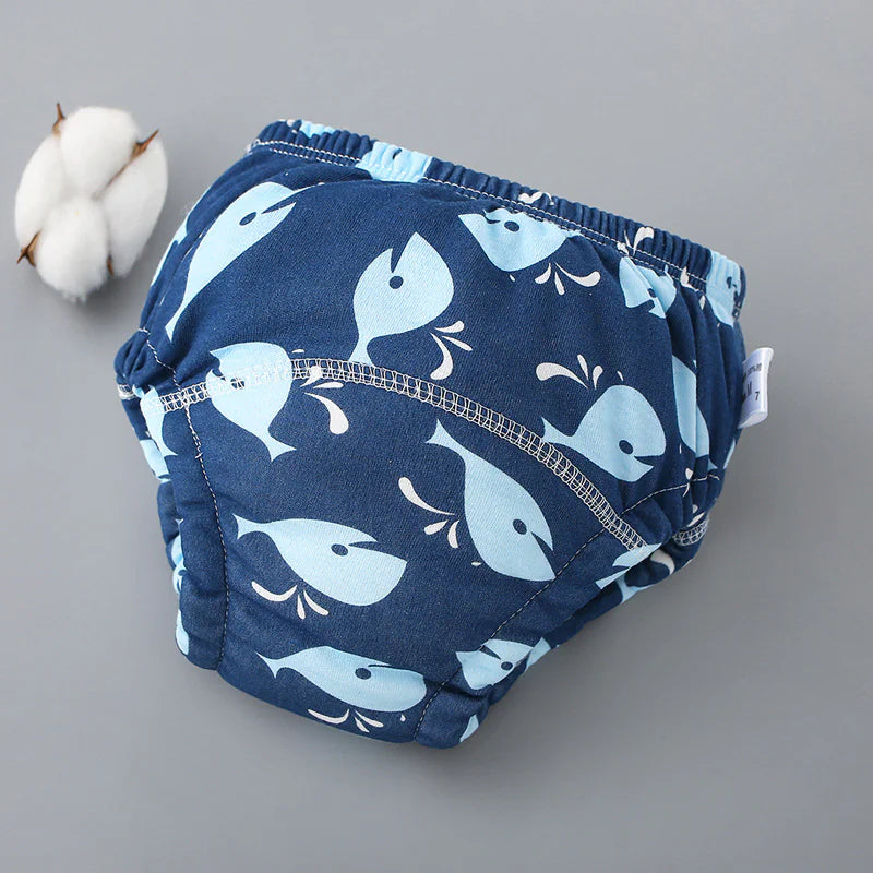 4pcs Baby Reusable and washable  Training Pants waterproof